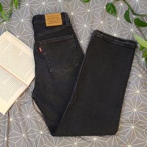 Ribcage Straight Ankle Jeans (Size 25)